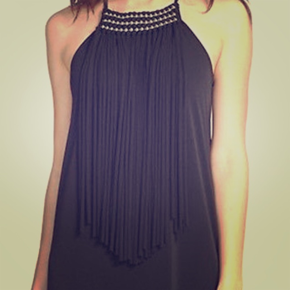 Michael Kors Beaded Fringe Maxi